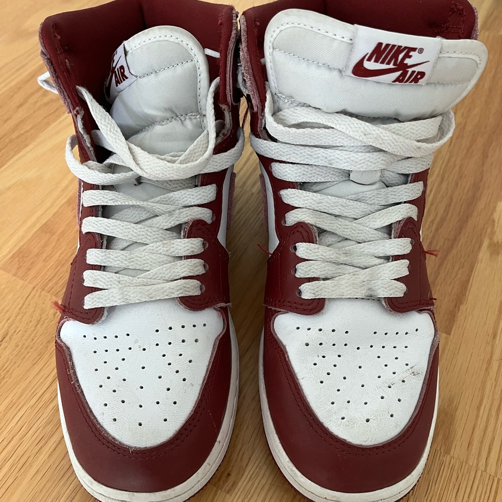 Nike Air Red and White Sneakers